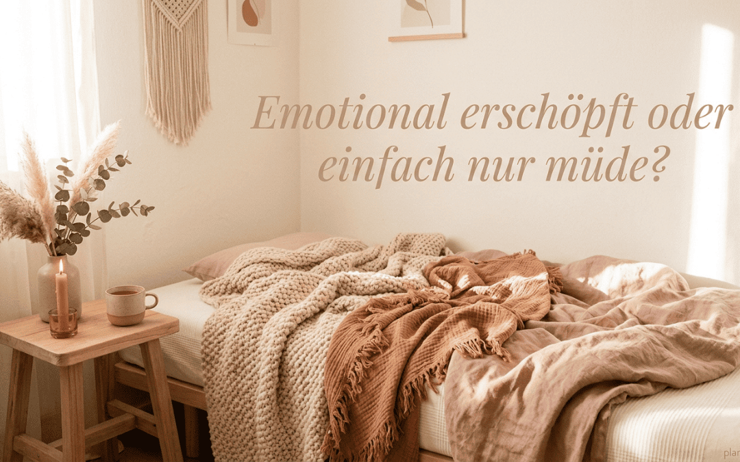 Emotional erschöpft oder einfach nur müde? Der Unterschied, den kaum jemand versteht