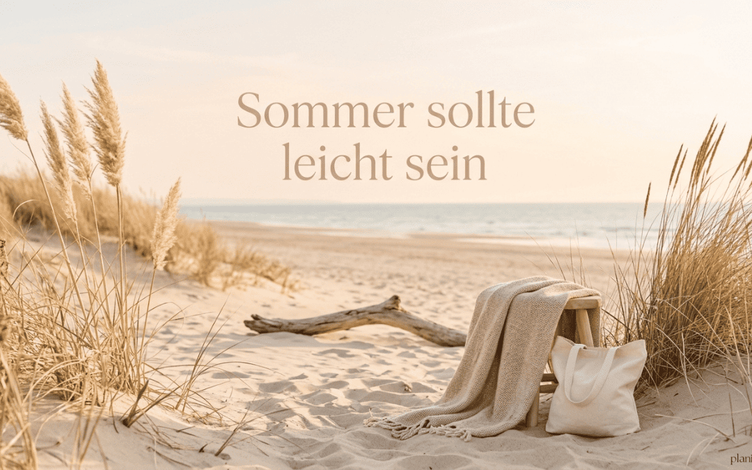 Sommer sollte leicht sein- ruhige Szene zu Overthinking, Gedankenchaos und innerer Unruhe sommer