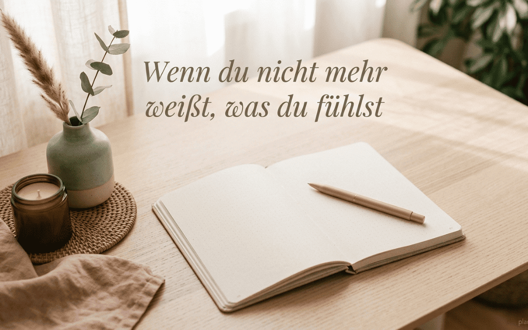 Wenn du nicht mehr weißt, was du fühlst, weil innerlich alles gleichzeitig laut ist